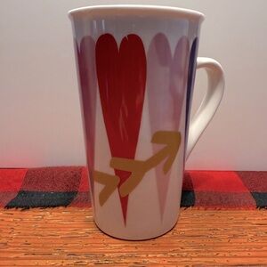 Starbucks Valentine's Day Heart Ceramic Coffee Mug 2017